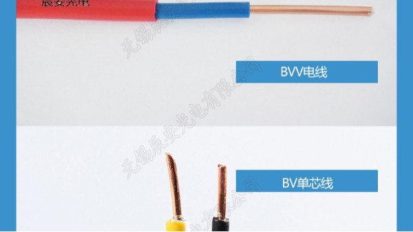 家裝電線BVV和BV電線有什么區(qū)別?業(yè)界好口碑[辰安光電]